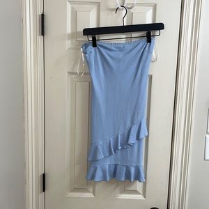 Lovers and friends blue mini dress